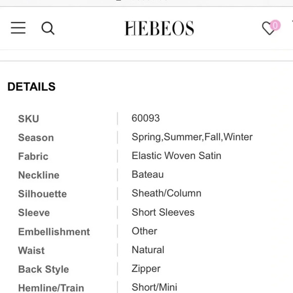 NWOT Formal/cocktail stunning green sheath… - Picture 12 of 12